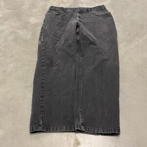 Vintage y2k 90s grunge sun faded black baggy jeans